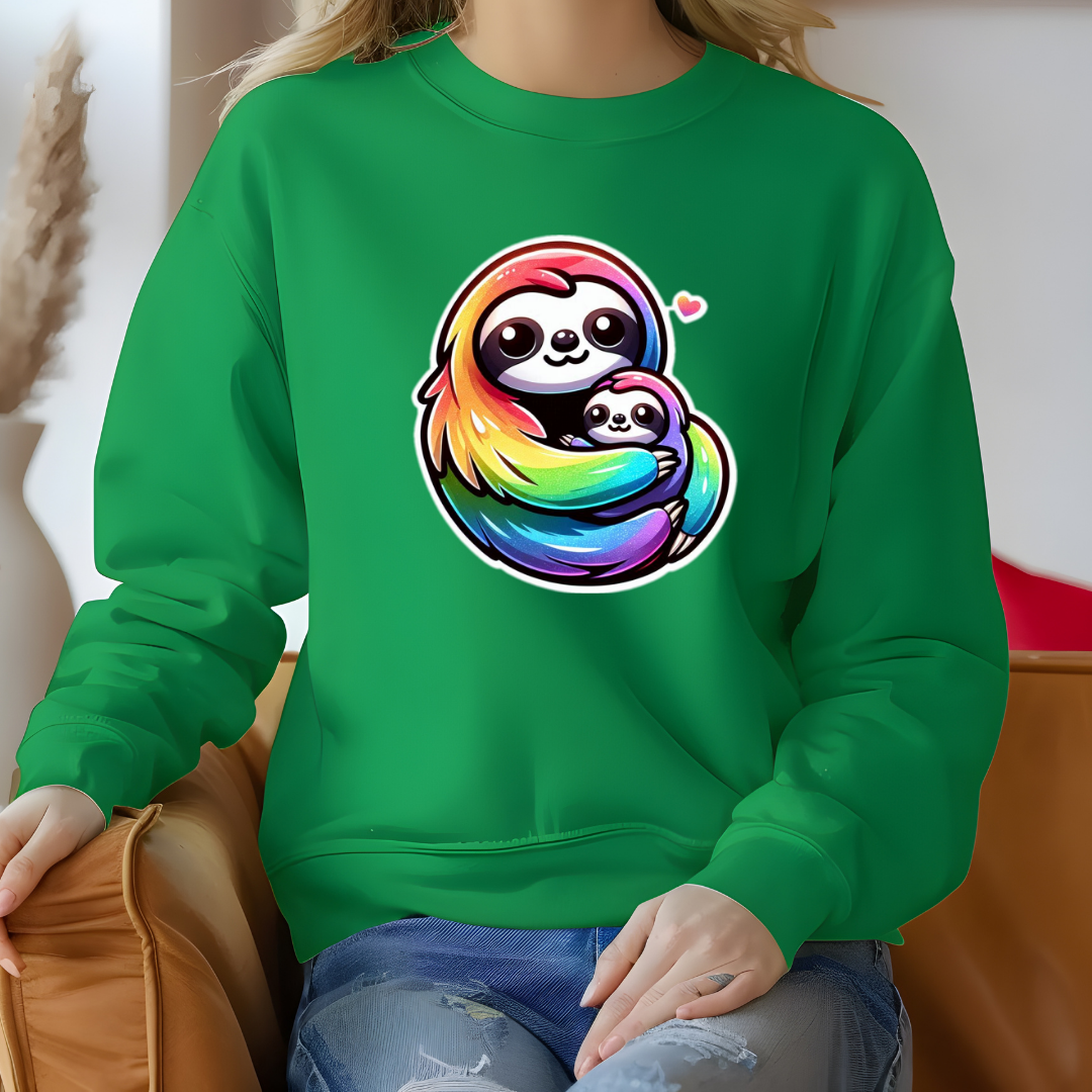 Rainbow Sloths Sweatshirt