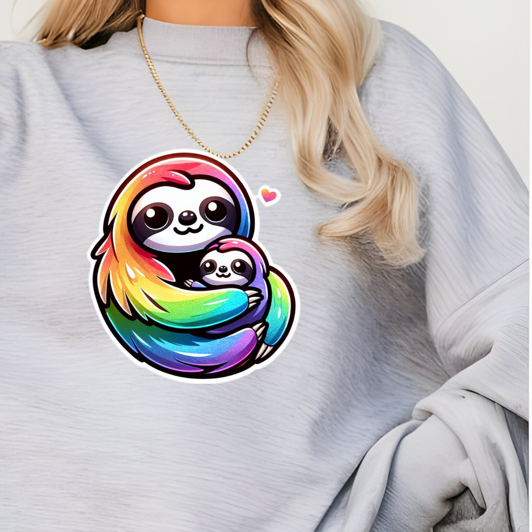 Rainbow Sloths Sweatshirt