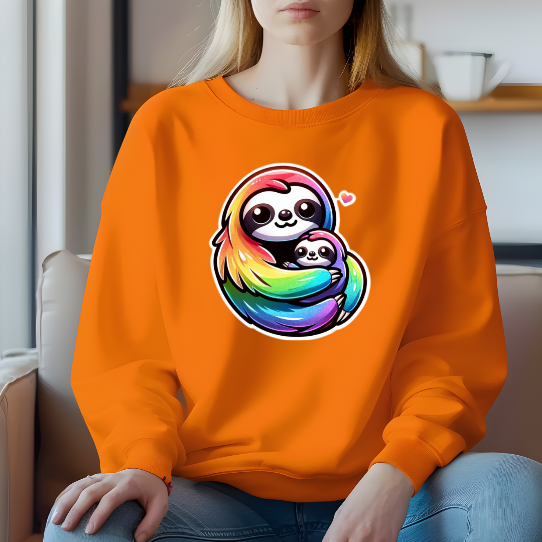 Rainbow Sloths Sweatshirt
