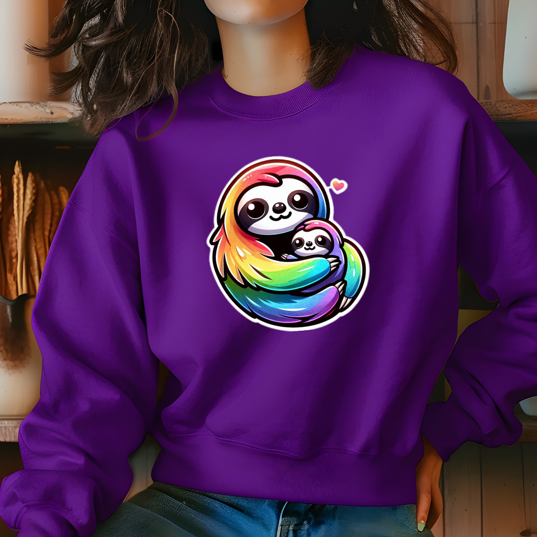 Rainbow Sloths Sweatshirt