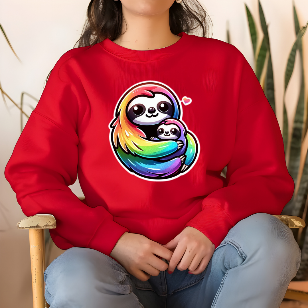 Rainbow Sloths Sweatshirt