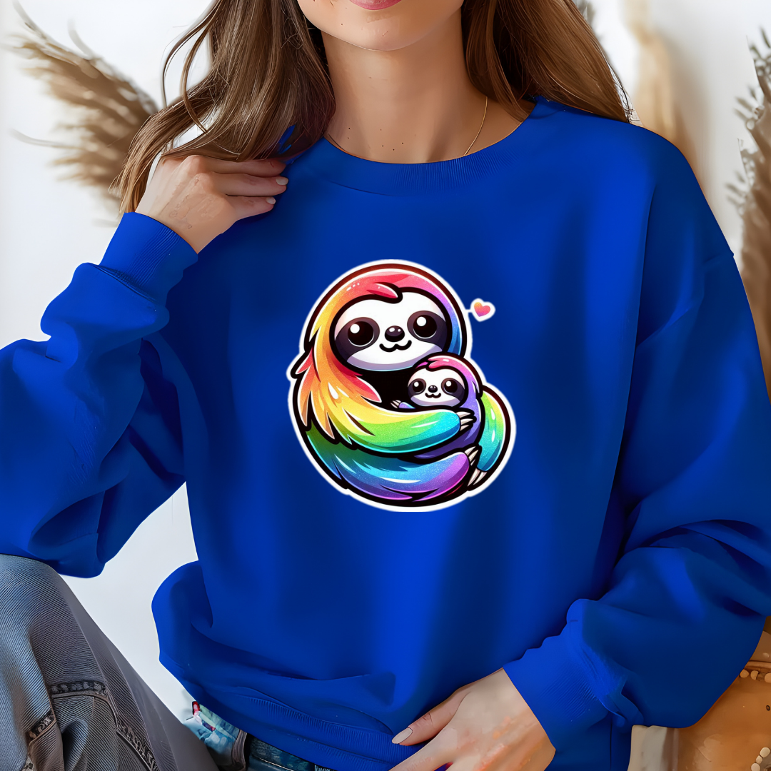 Rainbow Sloths Sweatshirt