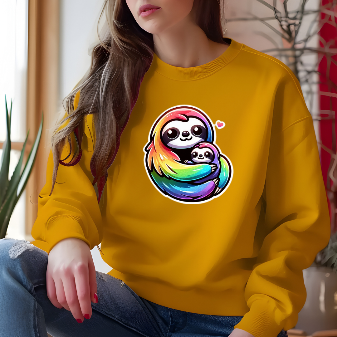 Rainbow Sloths Sweatshirt