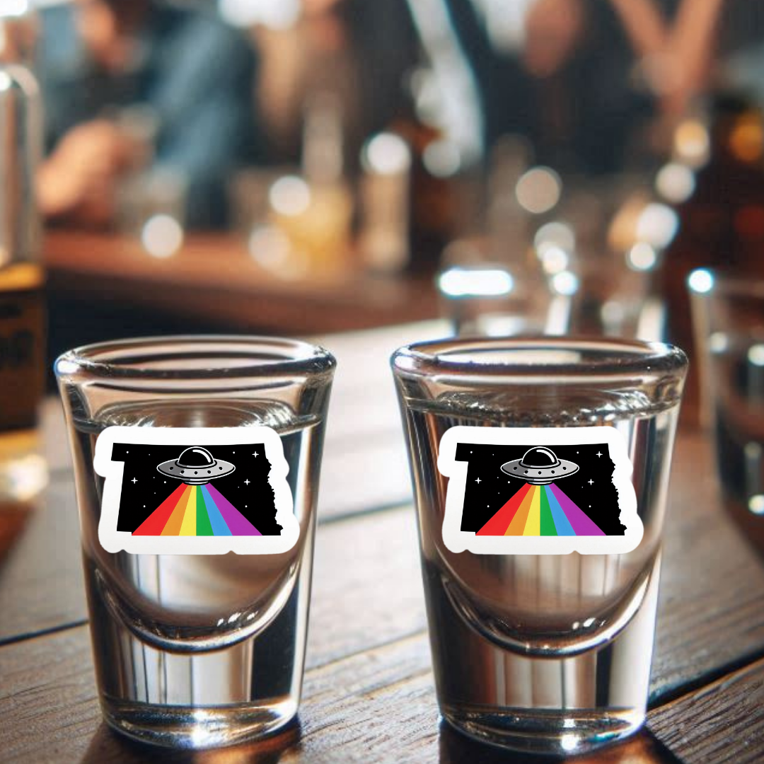 South Dakota Pride Shot Glass