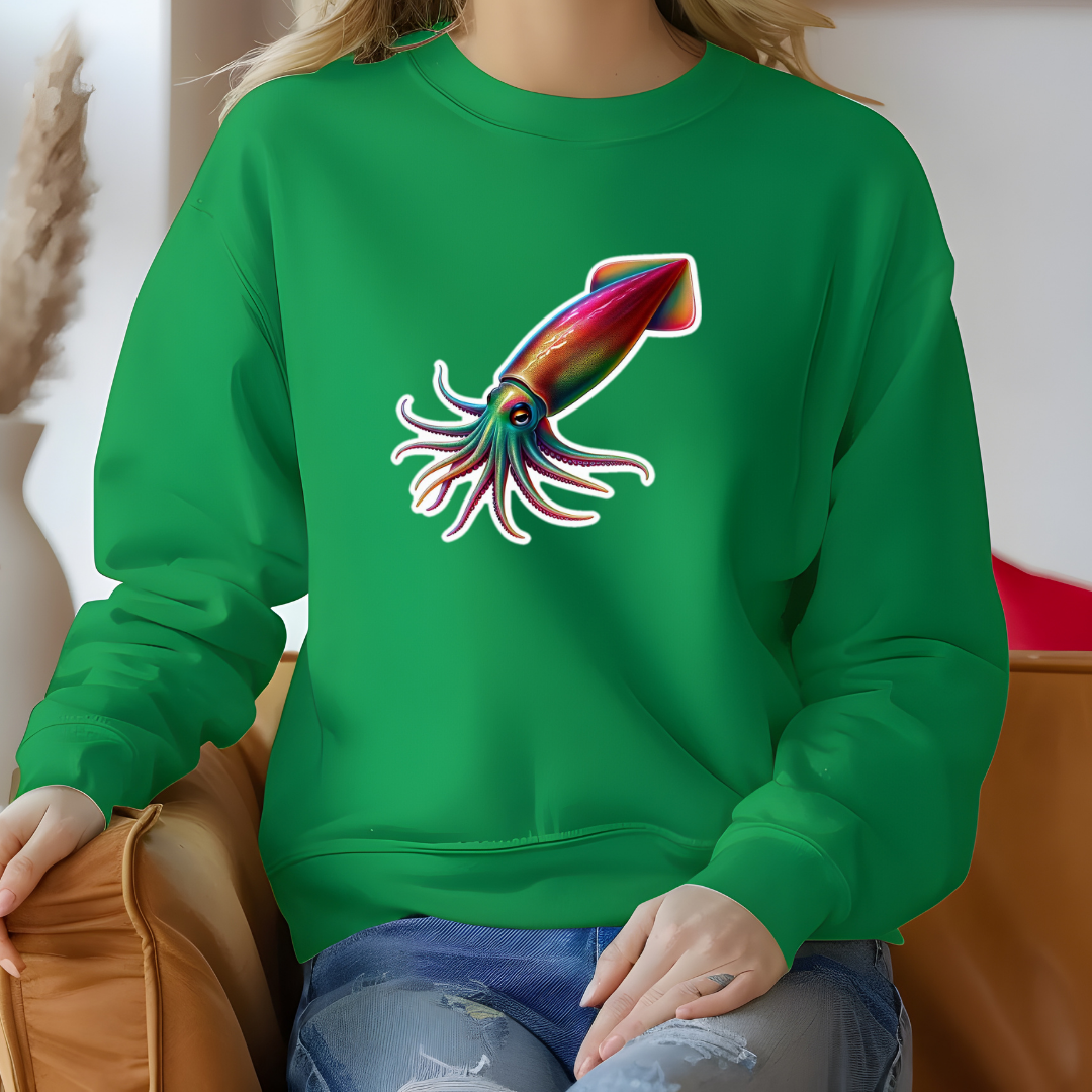 Rainbow Squid Sweatshirt