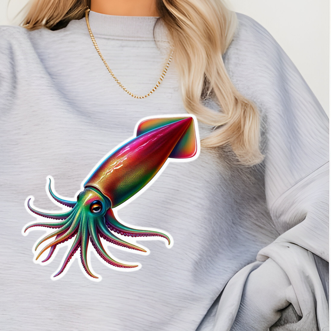 Rainbow Squid Sweatshirt