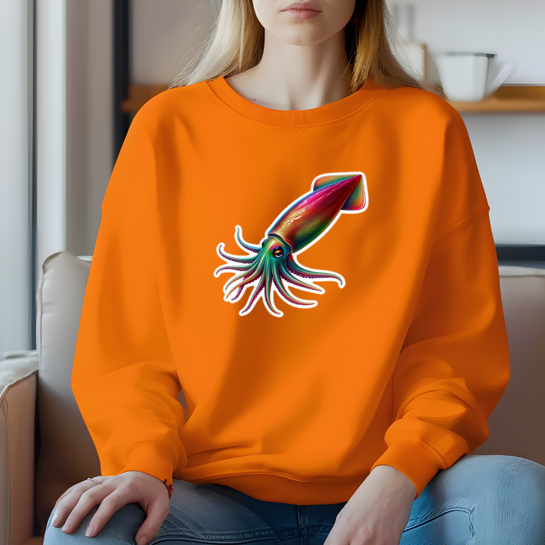 Rainbow Squid Sweatshirt