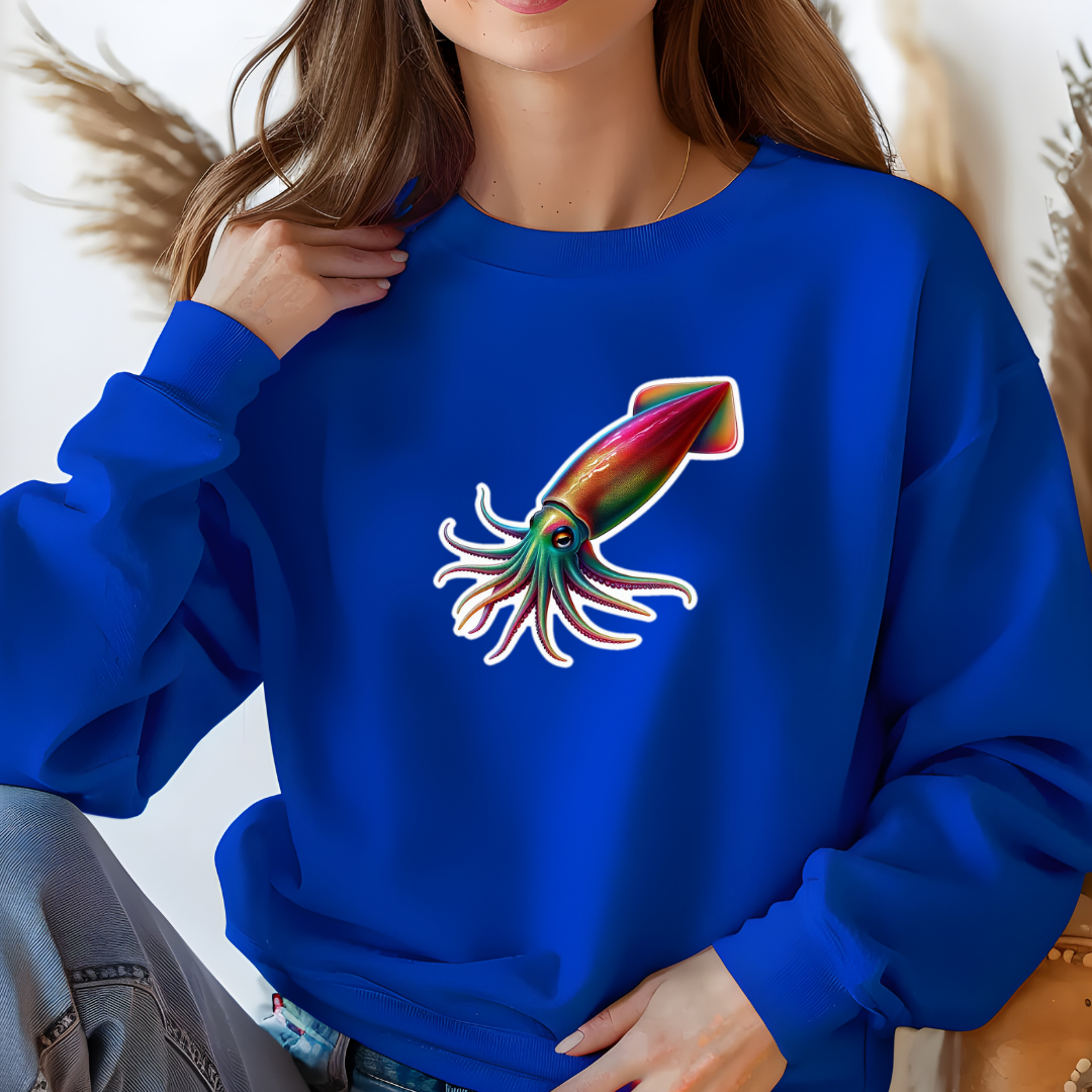 Rainbow Squid Sweatshirt