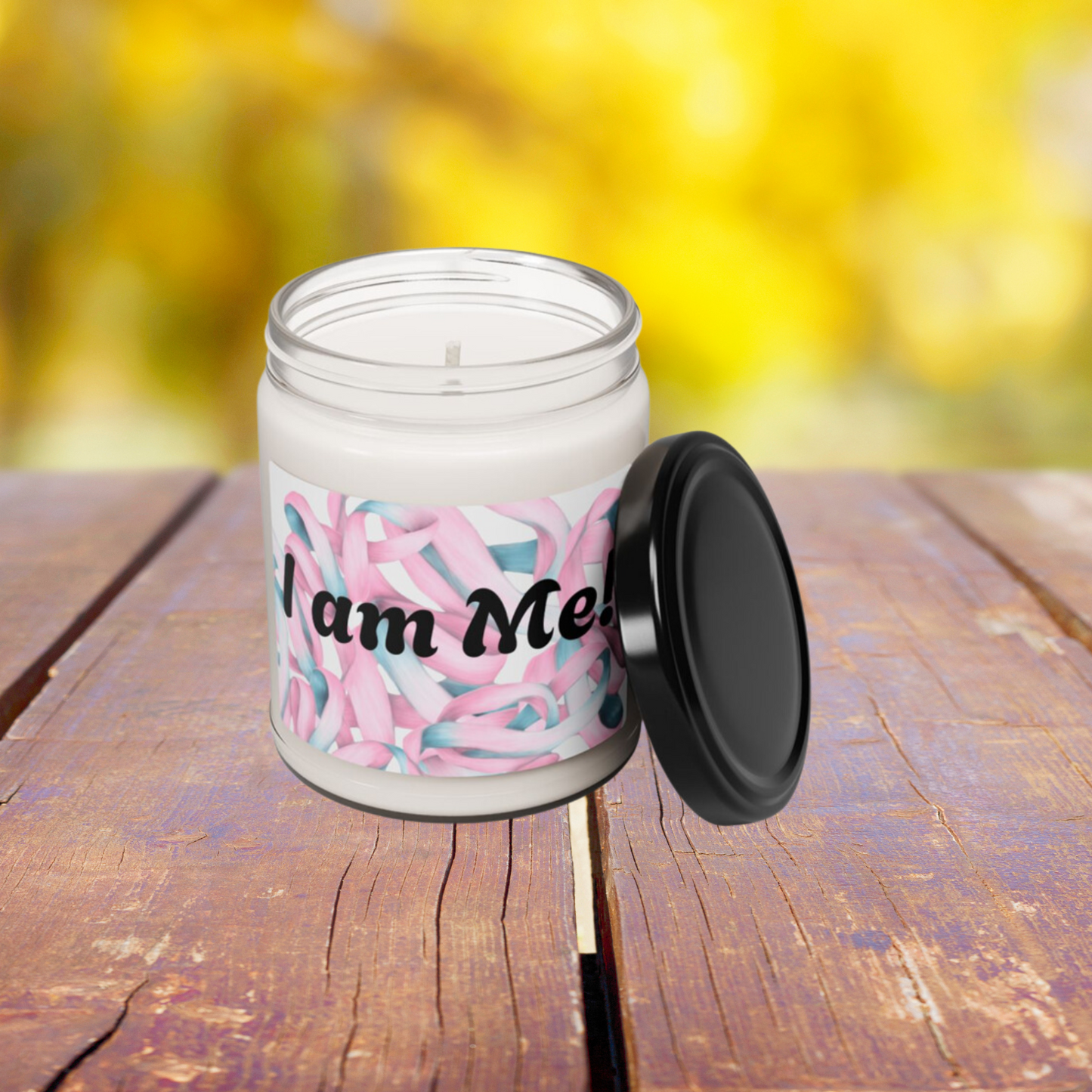 Trans Pride Scented Soy Candle, 9oz