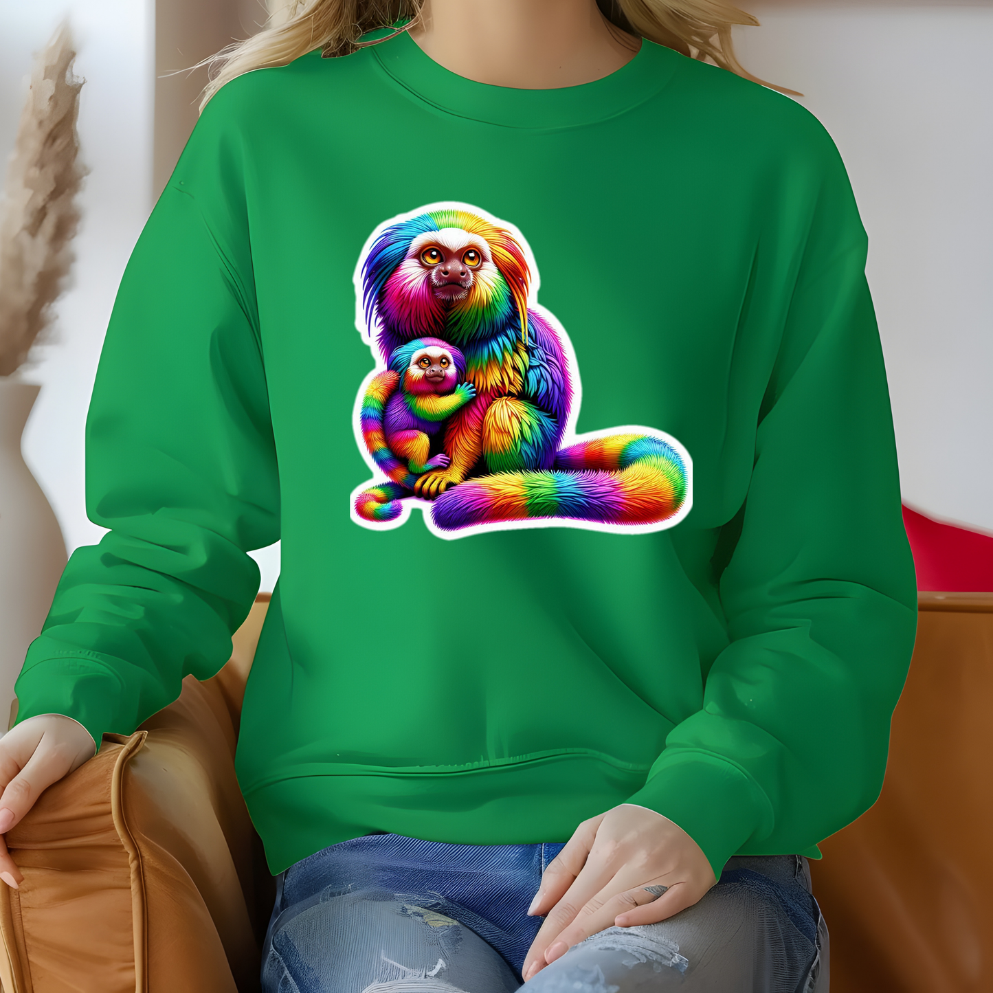 Rainbow Tamarins Sweatshirt