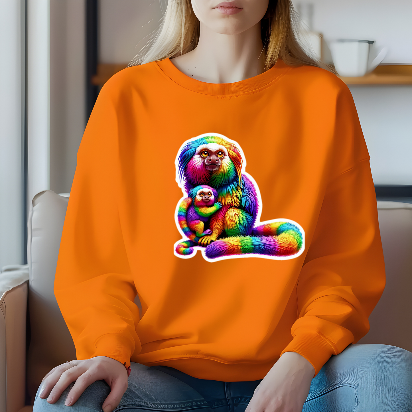 Rainbow Tamarins Sweatshirt