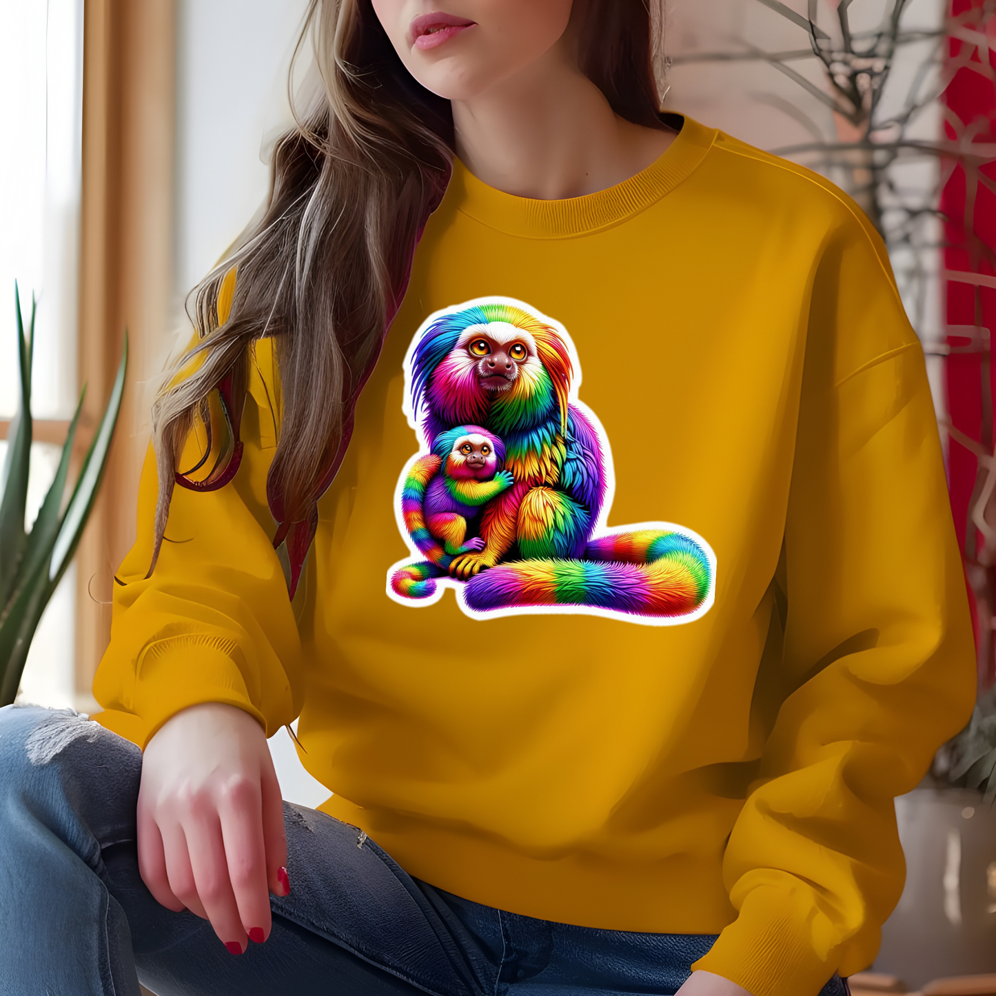 Rainbow Tamarins Sweatshirt