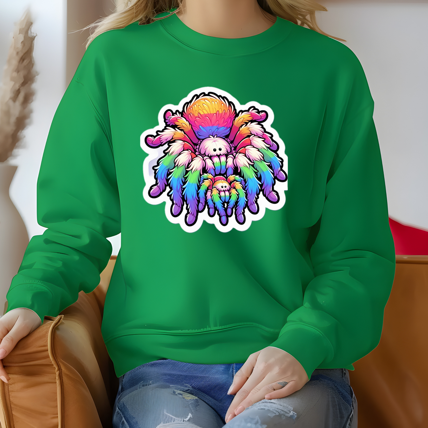 Rainbow Tarantula Sweatshirt