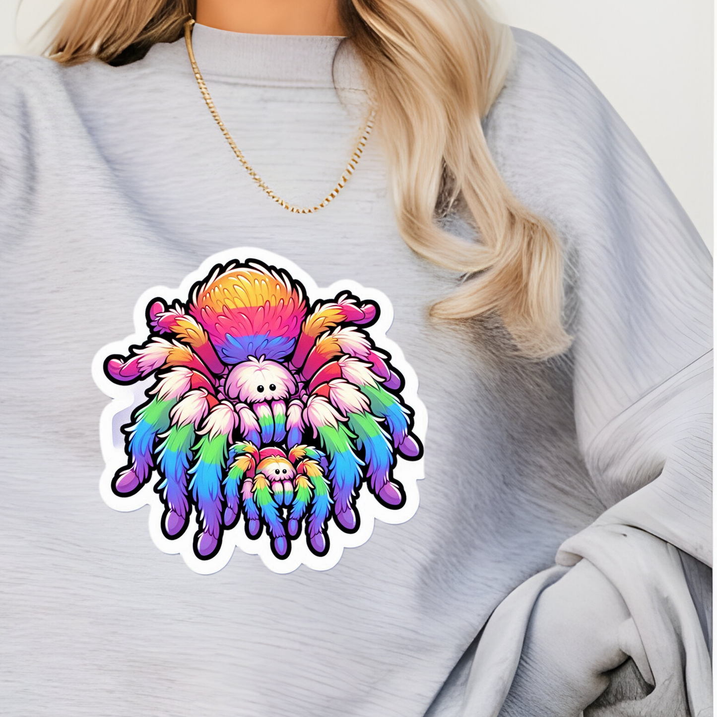 Rainbow Tarantula Sweatshirt