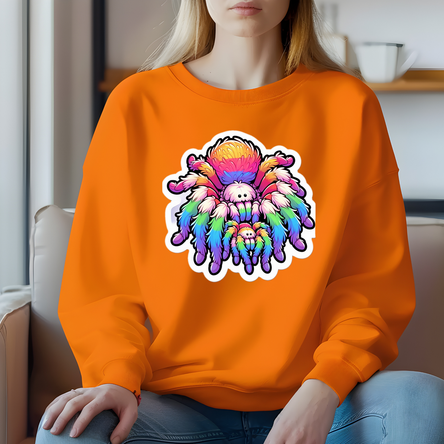Rainbow Tarantula Sweatshirt