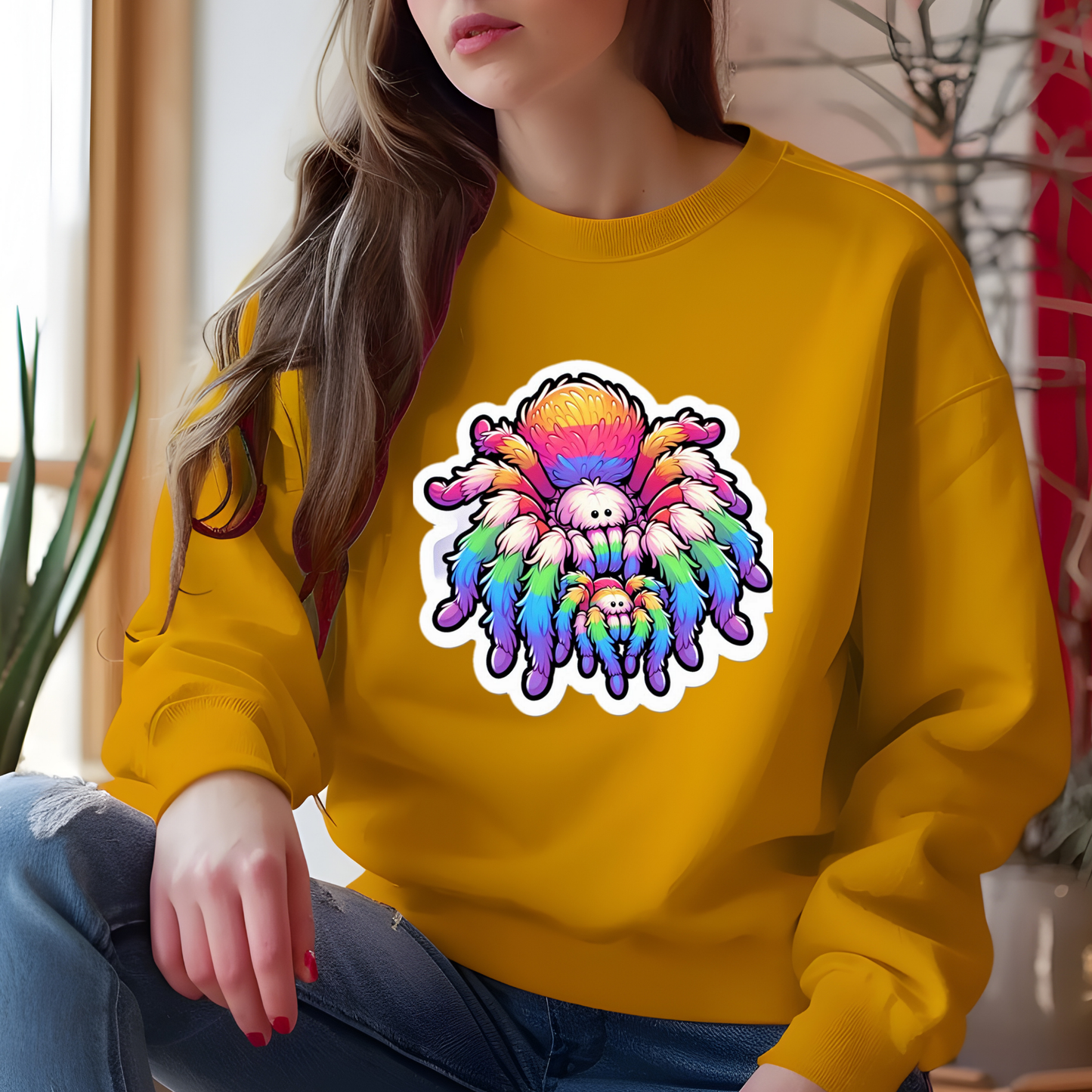 Rainbow Tarantula Sweatshirt