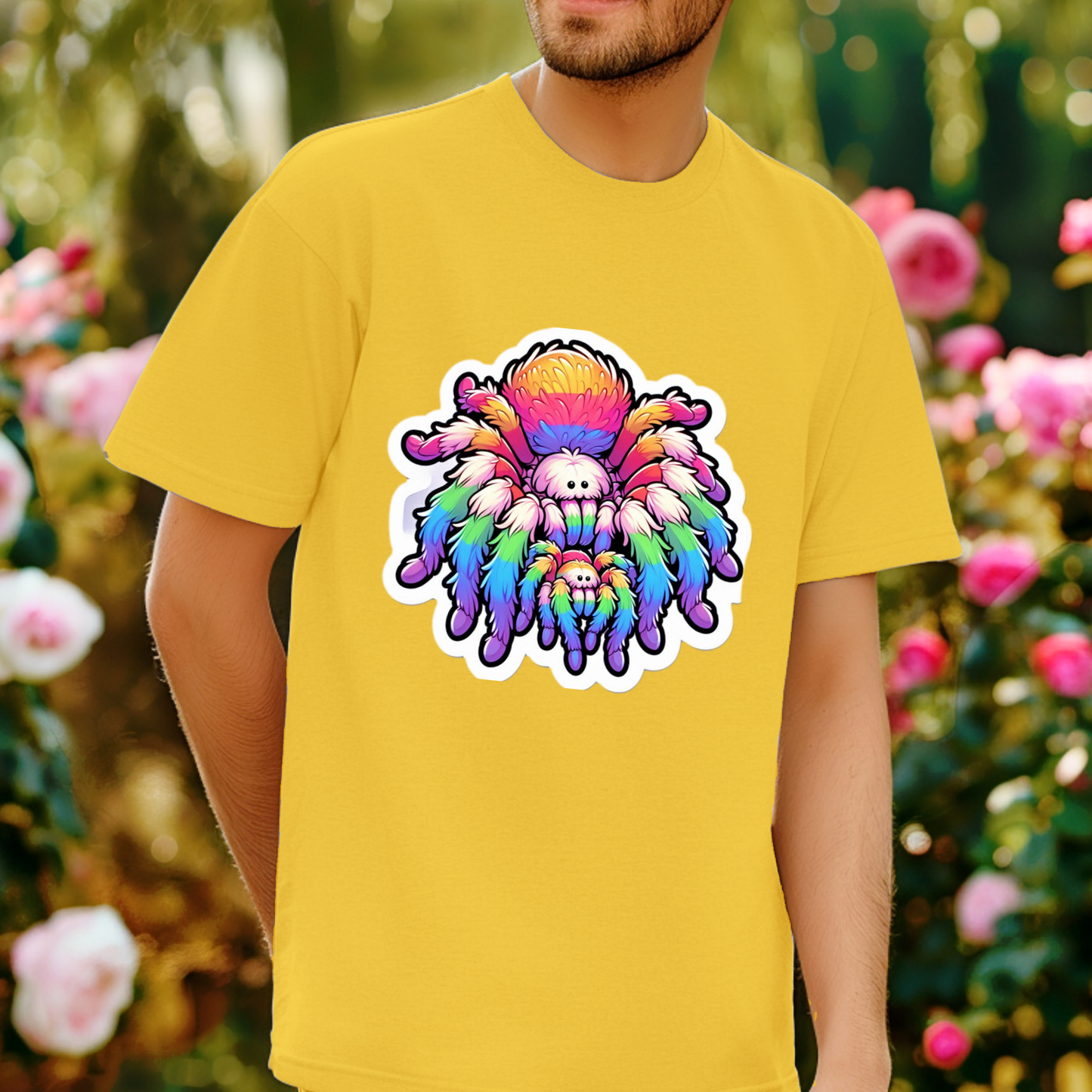 Rainbow Animals T-Shirt Collection: Tarantulas