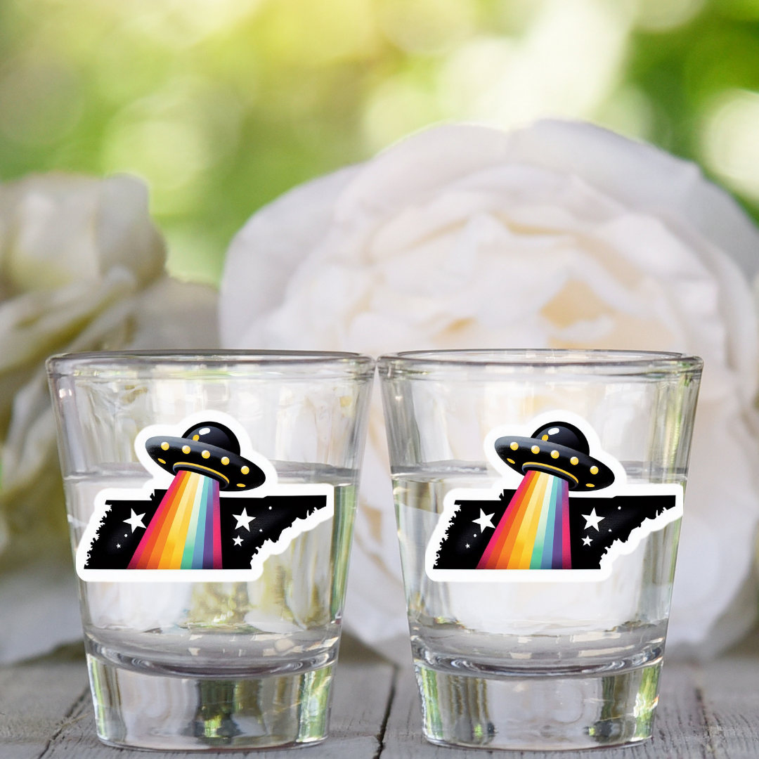 Tennessee PRIDE Shot Glass