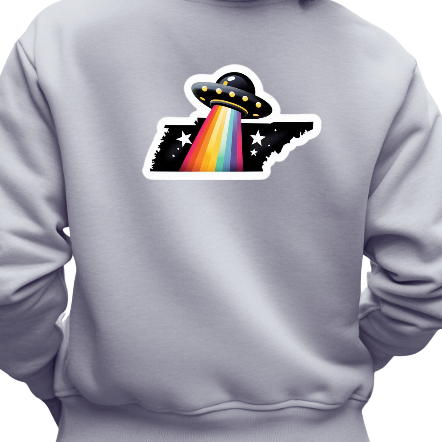 Tennessee PRIDE Sweatshirt On The Back