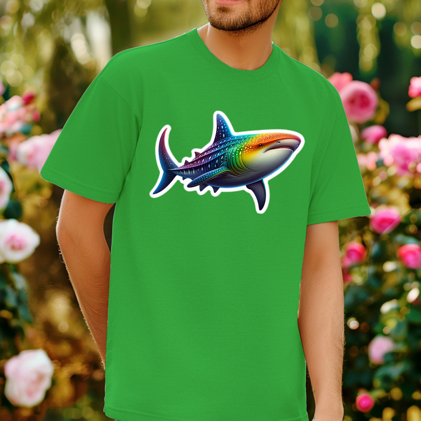 Rainbow Animals T-Shirt Collection: Whale Shark