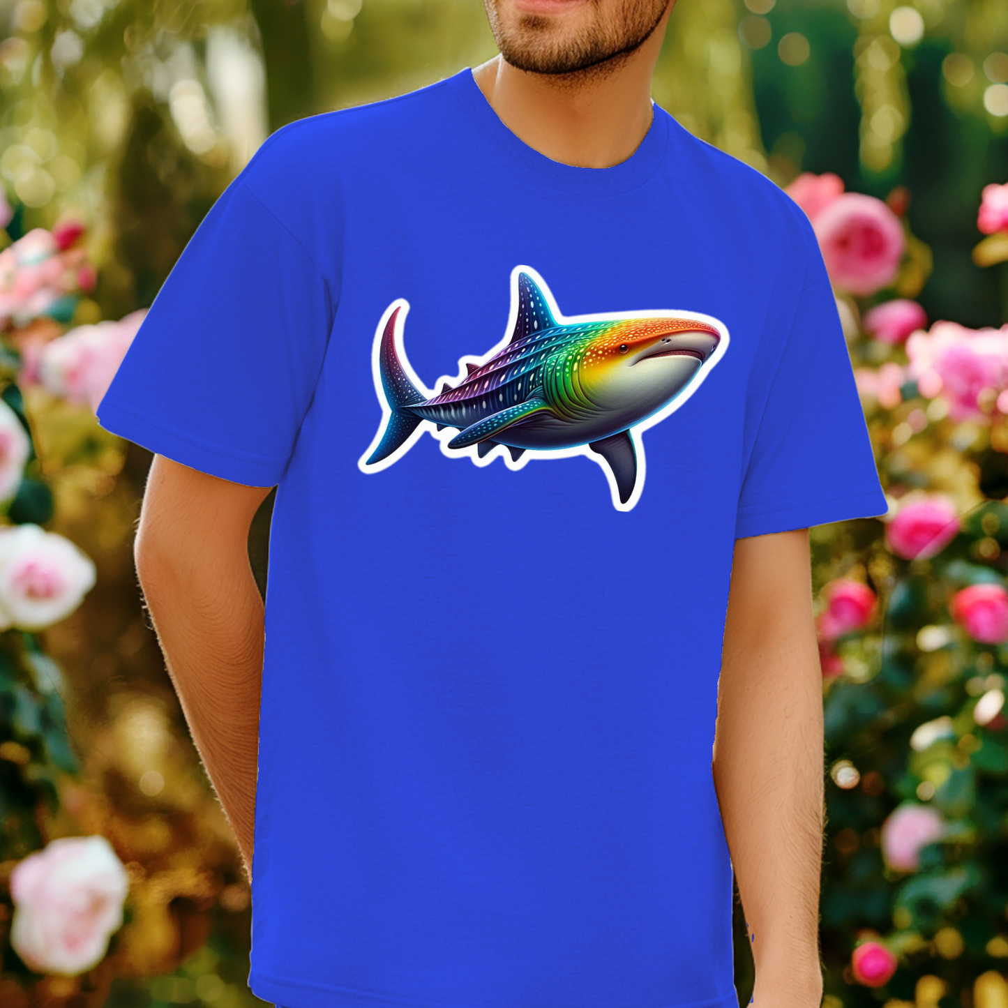 Rainbow Animals T-Shirt Collection: Whale Shark