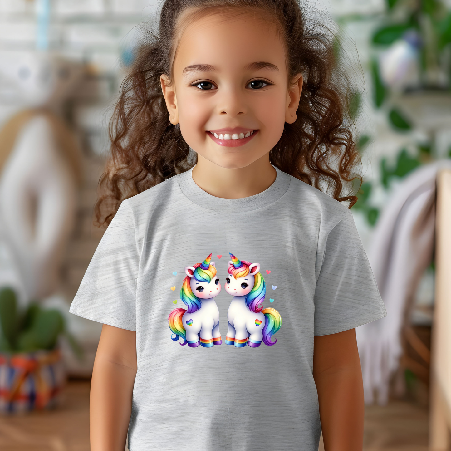 Toddler T-shirt - Fun and Colorful Unicorn Design