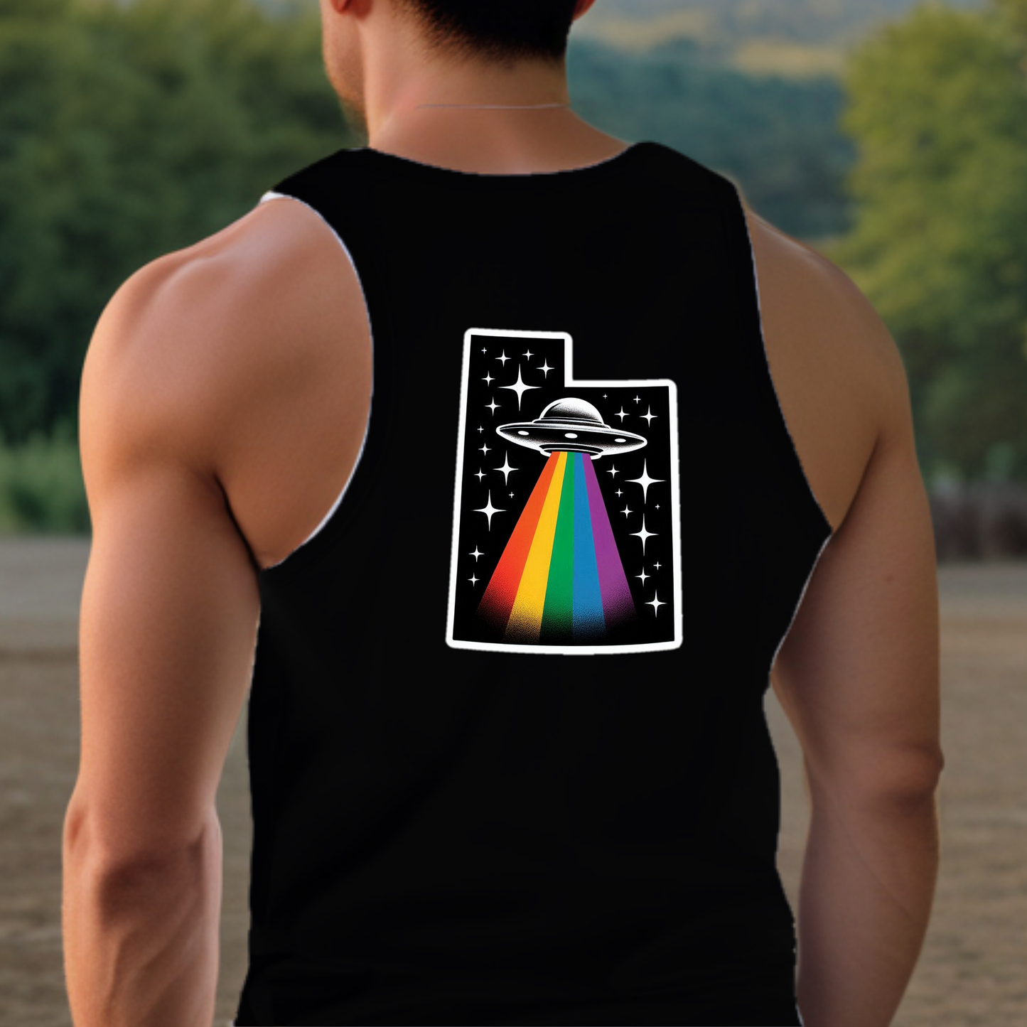 Utah Pride Tank Top - Back Print