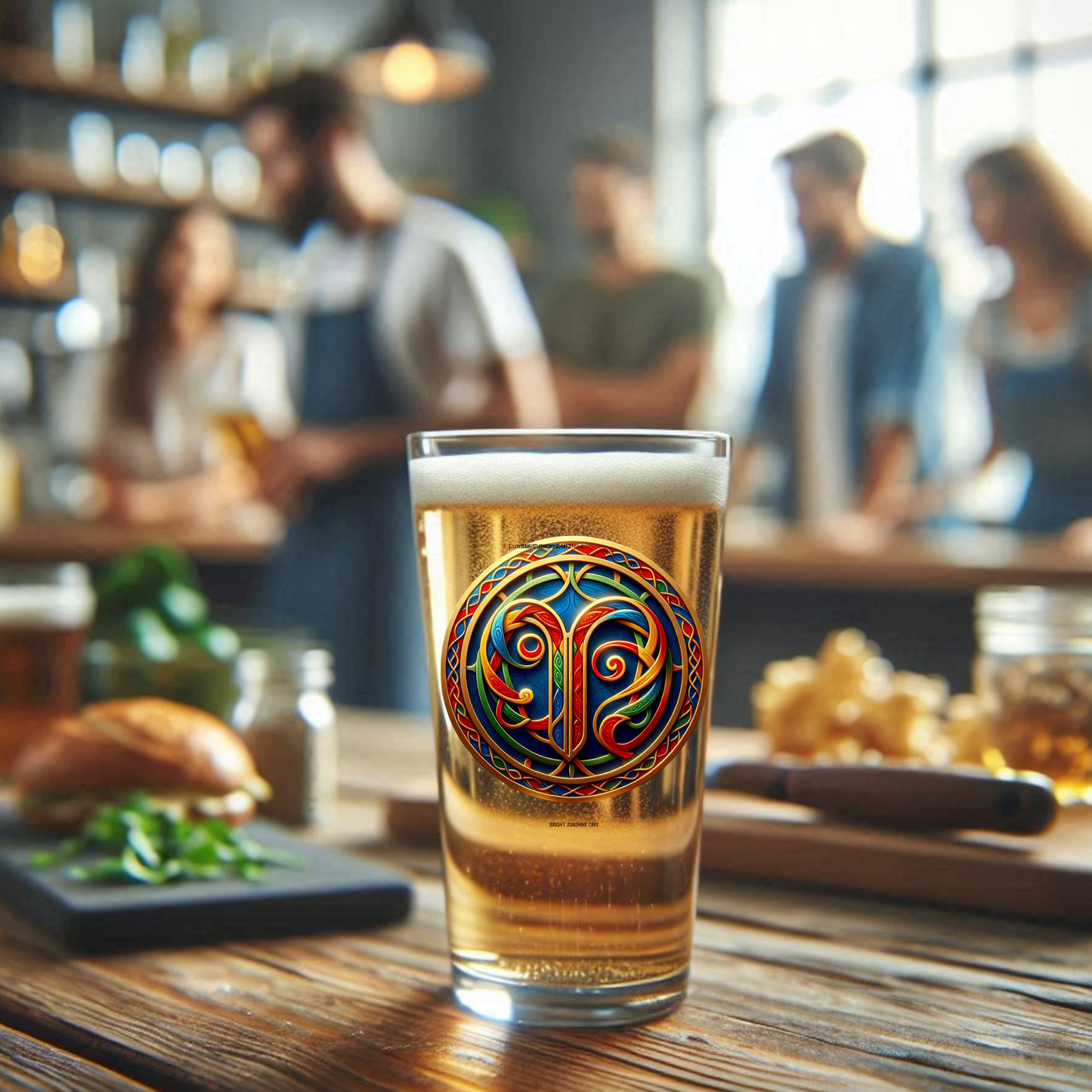 Pint Glass-Virgo