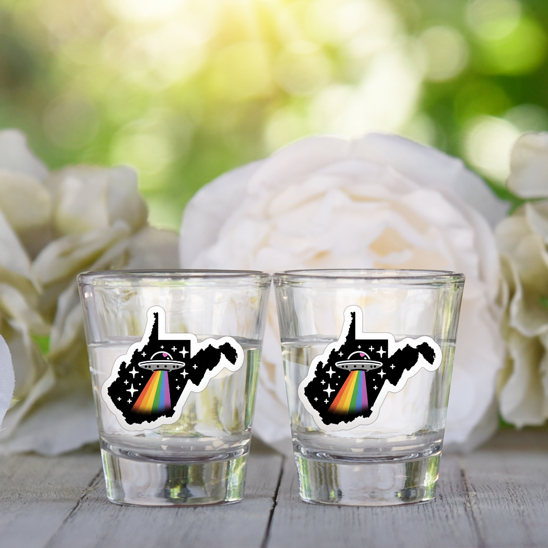 PRIDE West Virginia Shot Glass