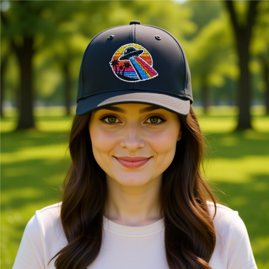 Aliens in Paradise - Embroidered Trucker Cap - Adjustable & Stylish