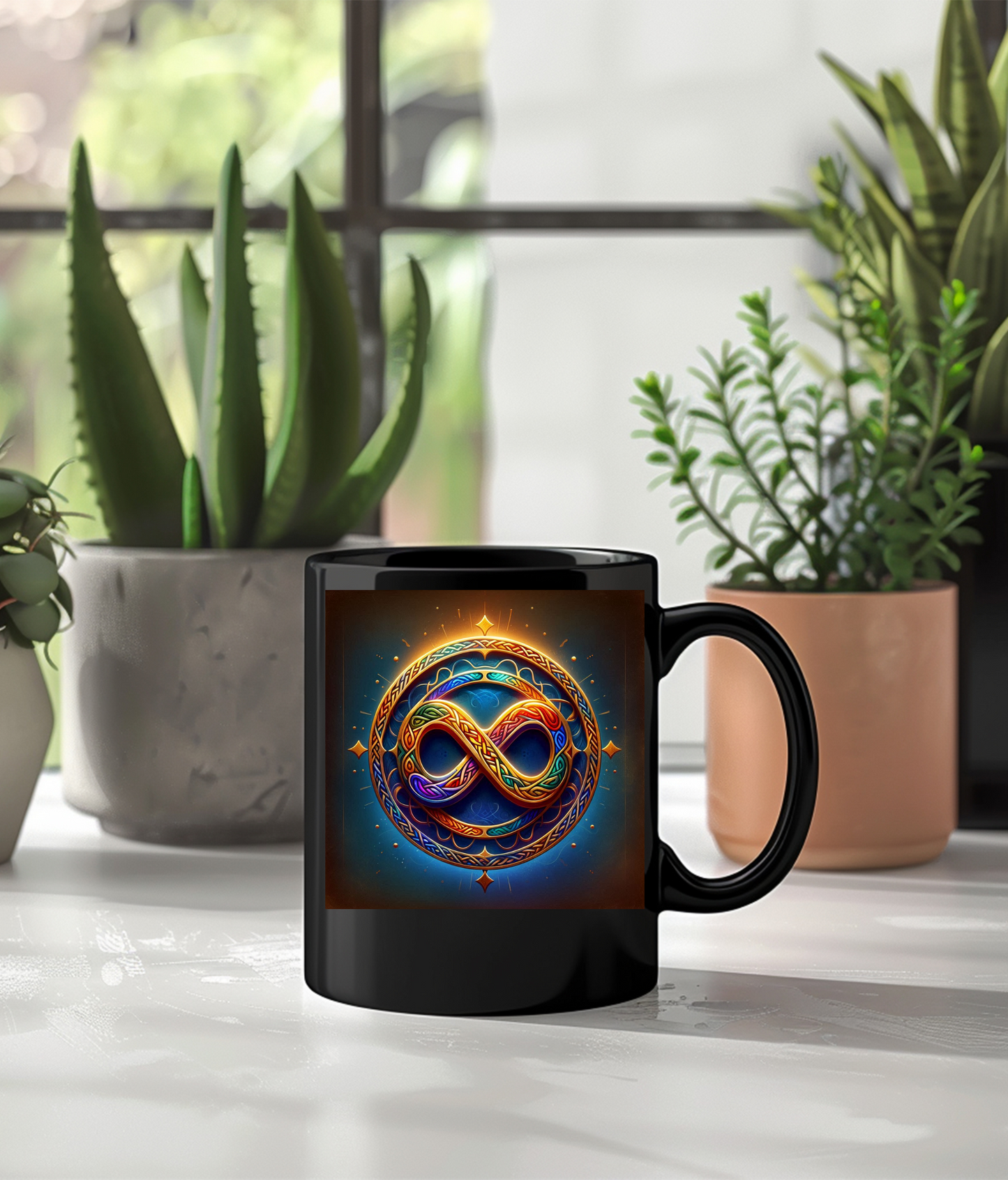 Celtic Mug-Infinity Symbol
