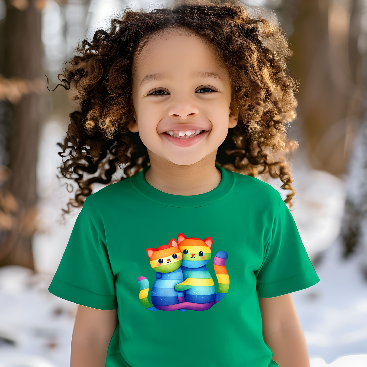 Toddler T-shirt - Fun and Colorful Animal Design