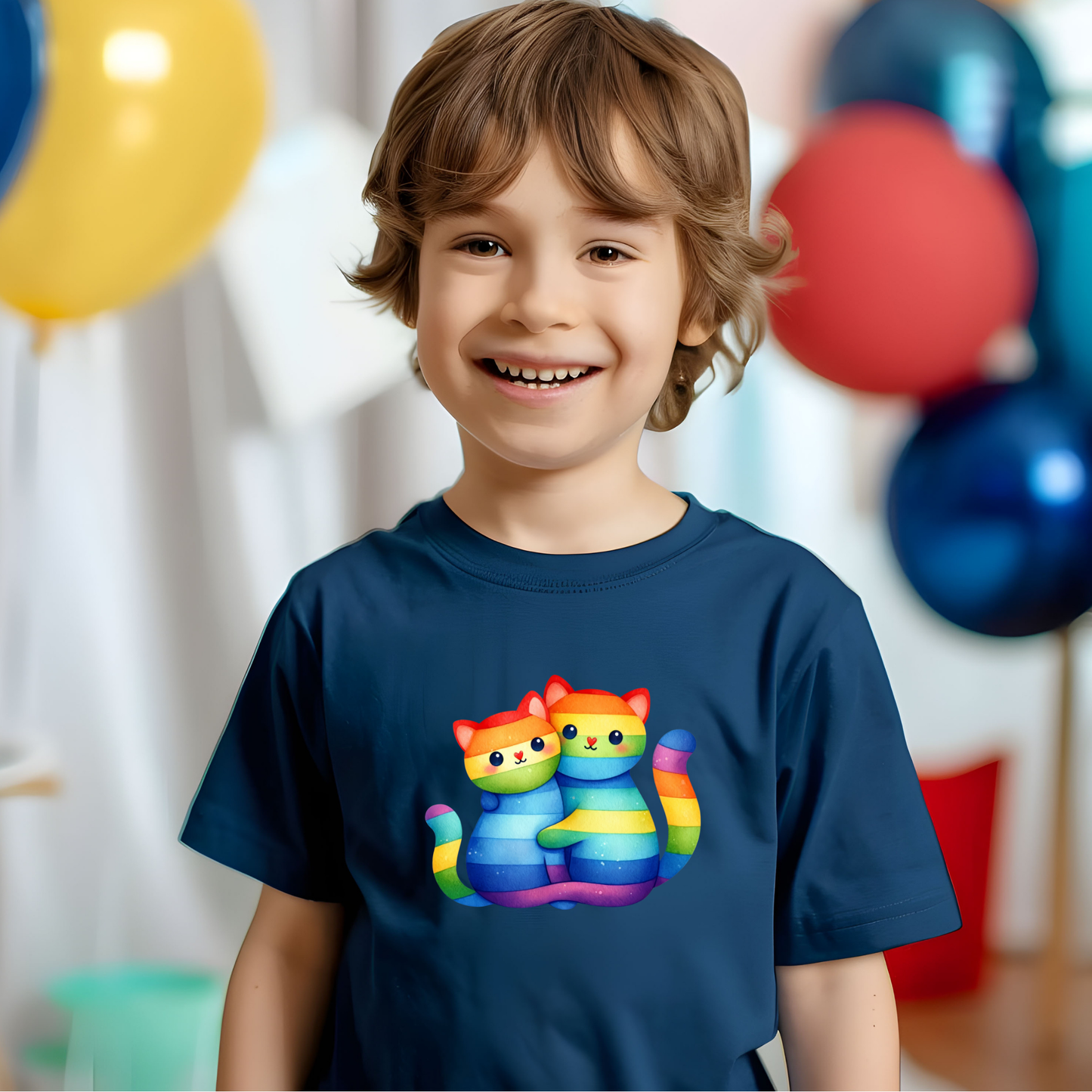 Toddler T-shirt - Fun and Colorful Animal Design