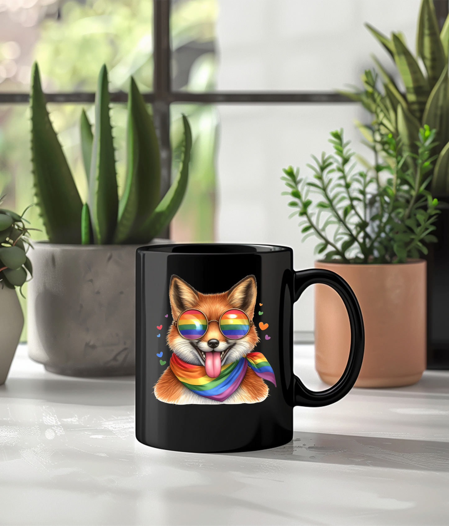 Mug Gay Pride Animals-Fox