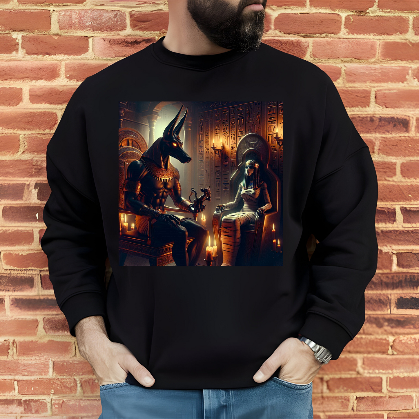 Anubis Halloween Sweatshirt