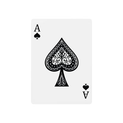 Aliens Surfing Playing Cards
