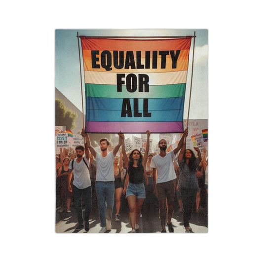 Equality for All Microfiber Blanket