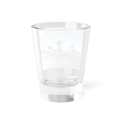 Pickleball Aliens 2 Shot Glass