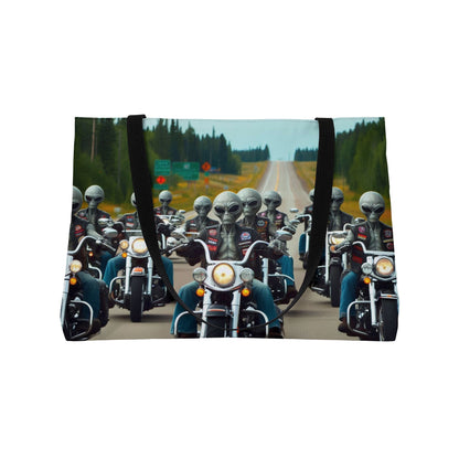 Alien Bike Club Weekender Tote