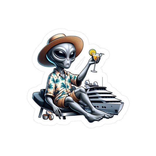 Bob the Billionaire Alien Vinyl Decals