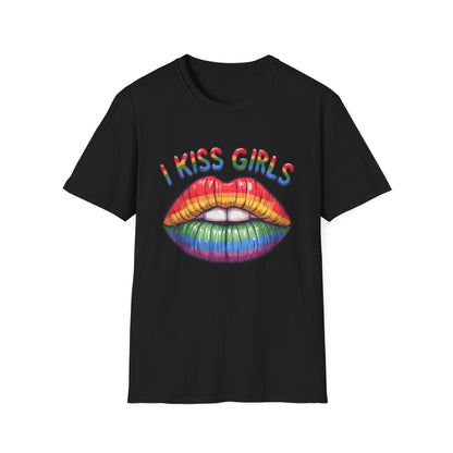 I Kiss Girls Pride T-Shirt Collection