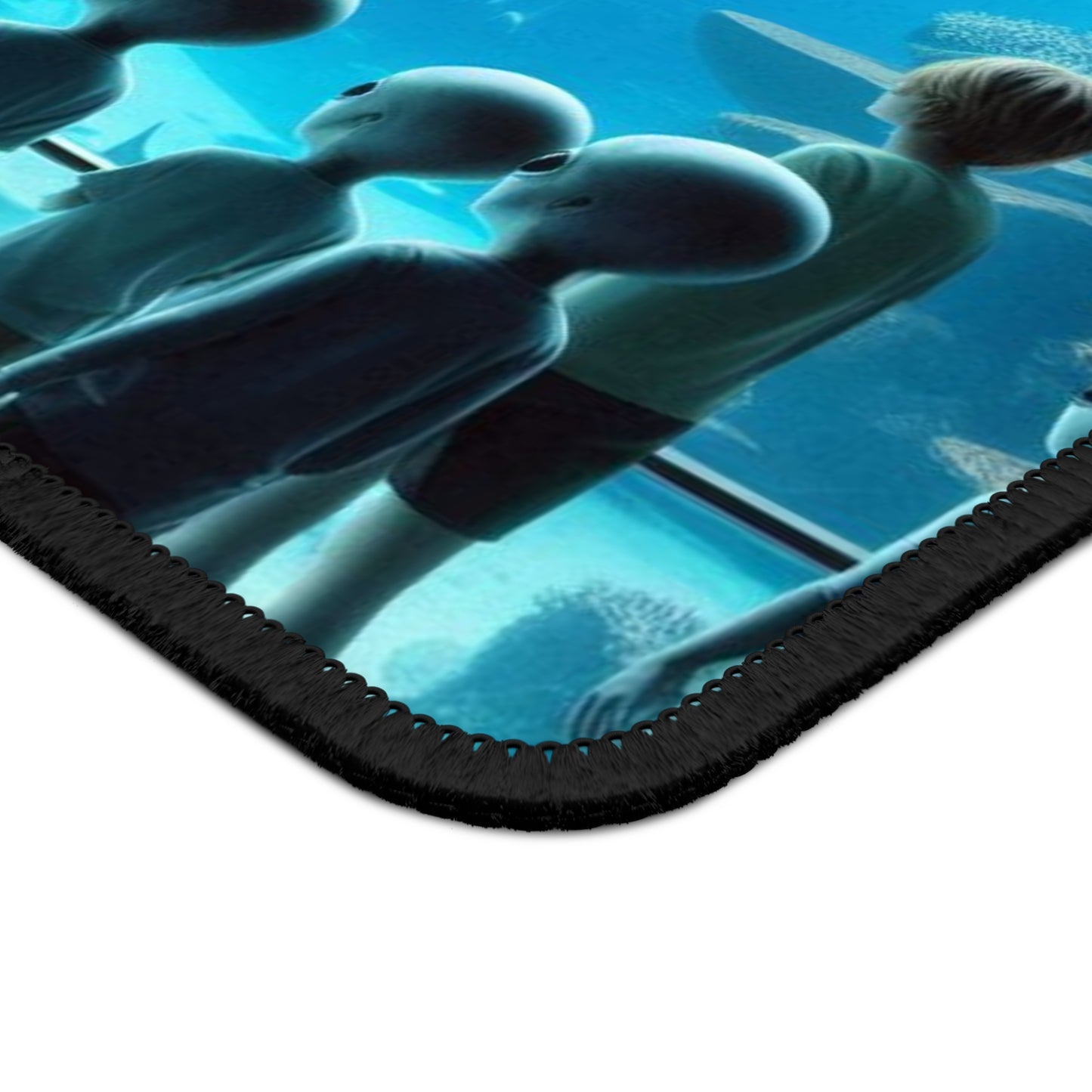 Whale sharks meet an alien class! Mouse Pad