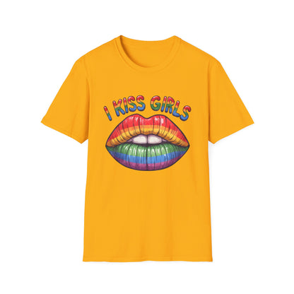 I Kiss Girls Pride T-Shirt Collection