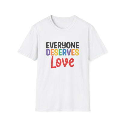 Everyone Deserves Love - Pride T-Shirt Collection