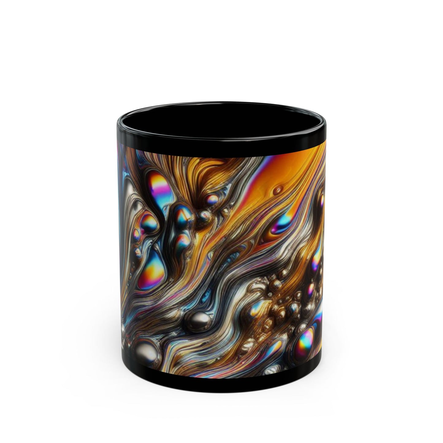 Molten Rainbow Coffee Mug