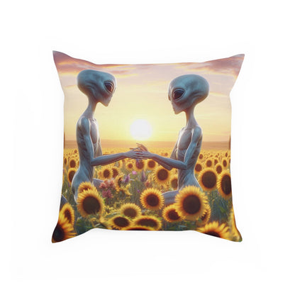 Aliens in Love Pillow