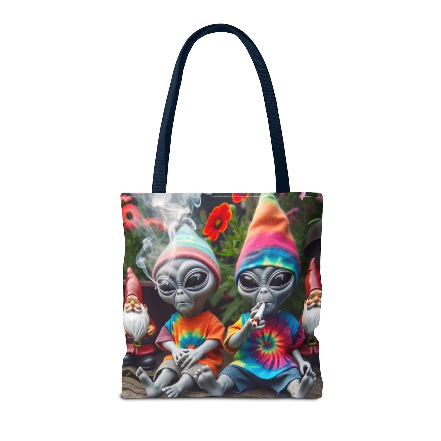 Aliens Celebrating 420 Tote Bag