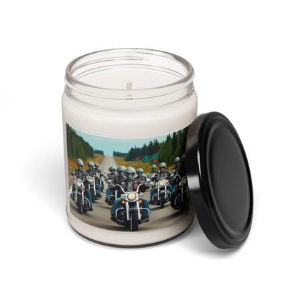 Alien Bikers Scented Candle Apple Harvest!