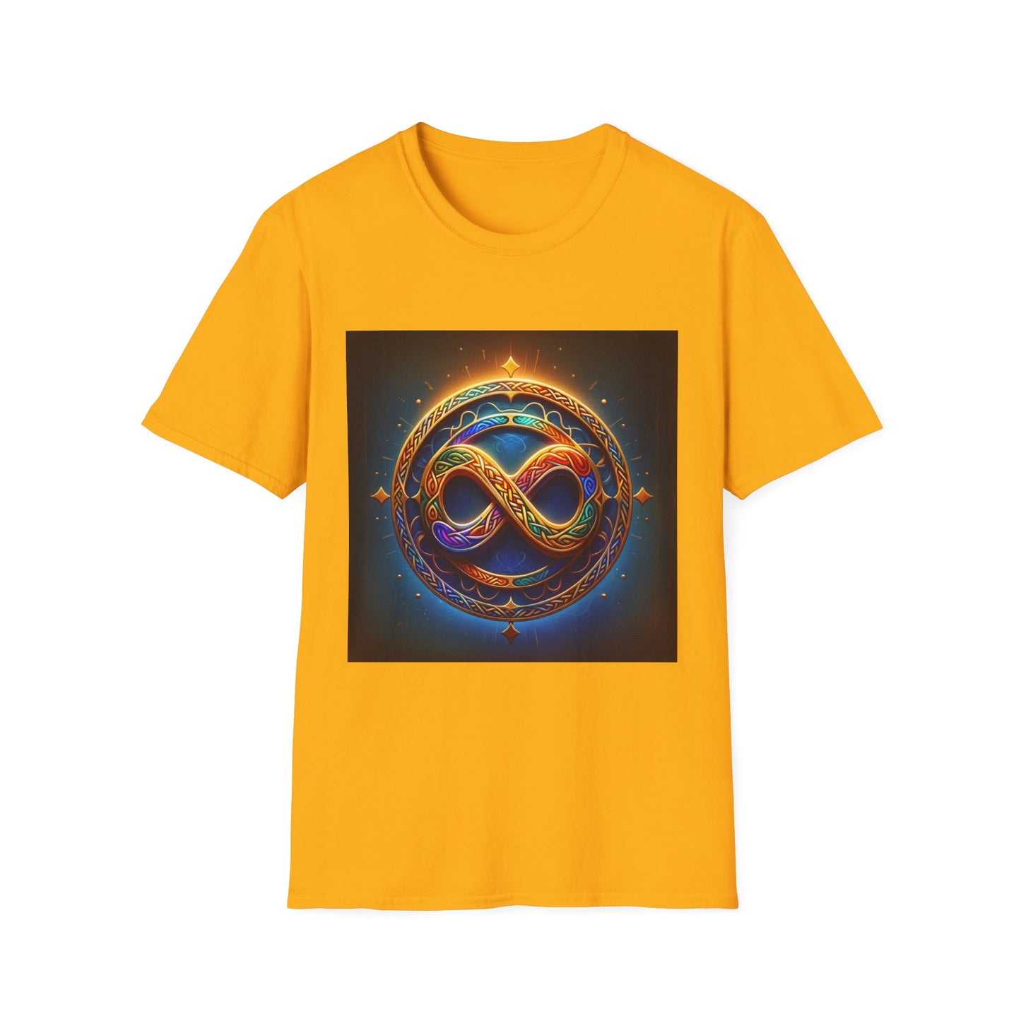 Celtic Design Infinity Symbol Unisex Soft style T-Shirt