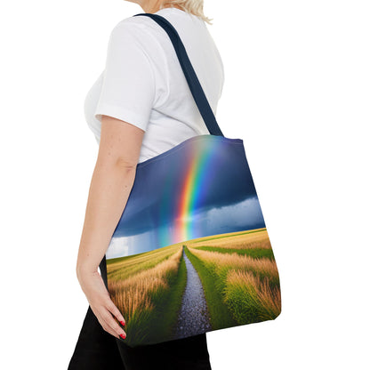 Rainbow Zen Tote Bag